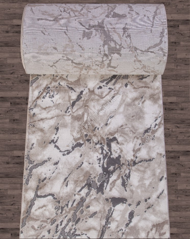 Ковер турецкий 03819A Karmen Hali (PP Heatset Высокоплотный, бежевый)