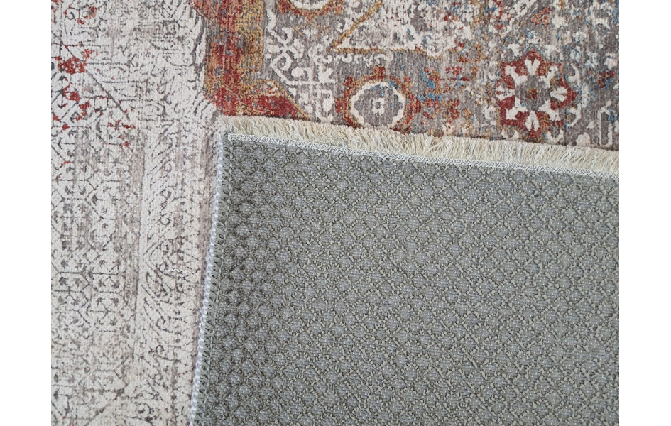 Безворсовый ковер лофт дизайн BANCO P1043 MULTI-MULTI