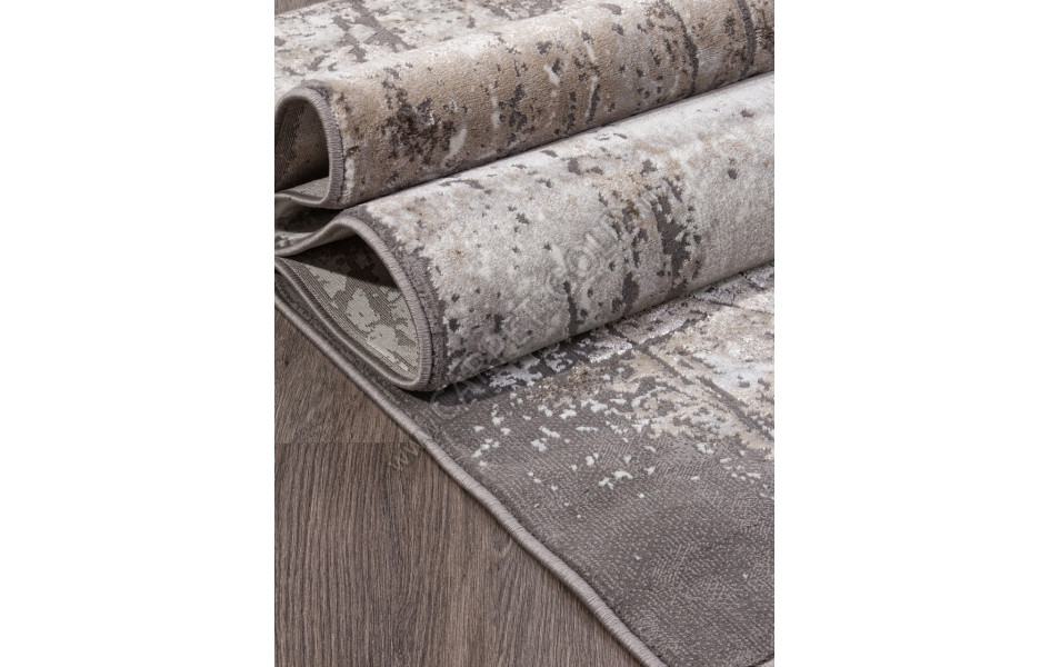 ковер 3433 - GRAY-BEIGE - Прямоугольник - коллекция GRAFF