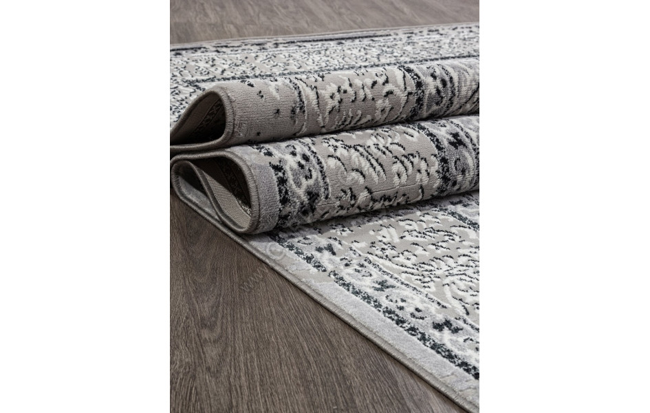 Ковер F294 - DARK GRAY - Прямоугольник - коллекция PALERMO