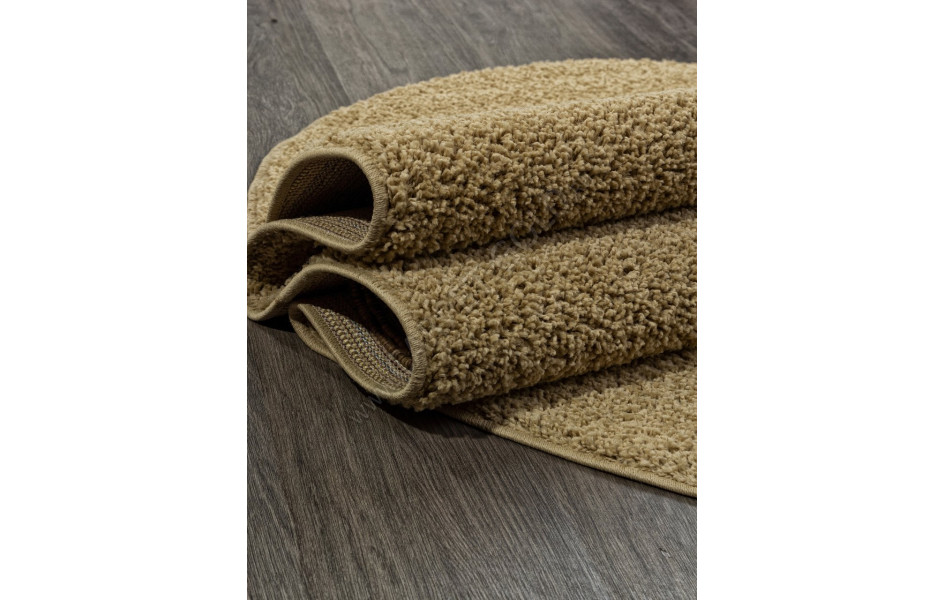 Ковер T600 - BEIGE - Овал - коллекция LANA