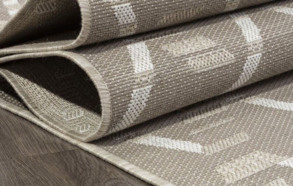 Ковер S135 - BEIGE - Прямоугольник - коллекция KAIR