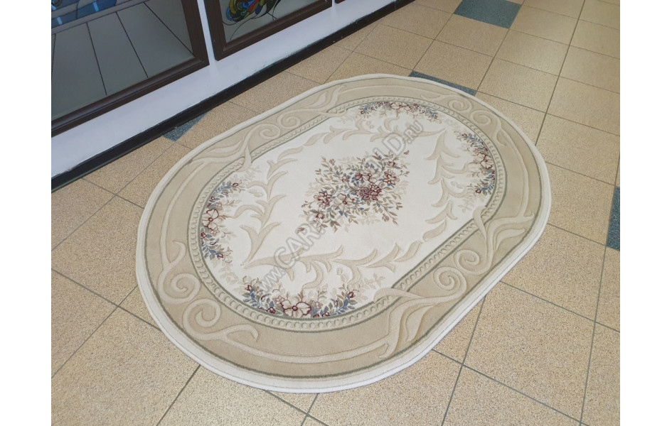 Молдавский шерстяной ковер Premium 2518-2-51053 Oval